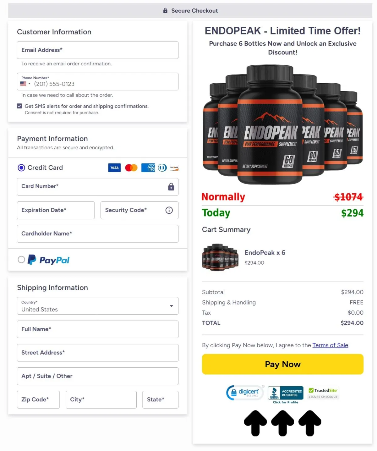 ViraSurge  Order Form